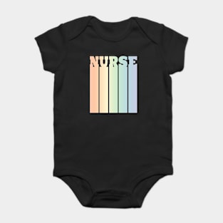 Nurse Rainbow Baby Bodysuit